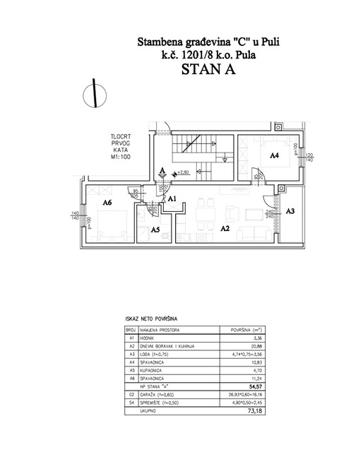 Šijana Gate Residence - Stan A