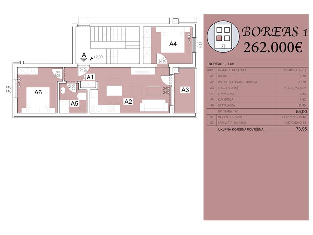 Šijana Gate Residence - BOREAS 1 Šijana Gate Residence - BOREAS 1