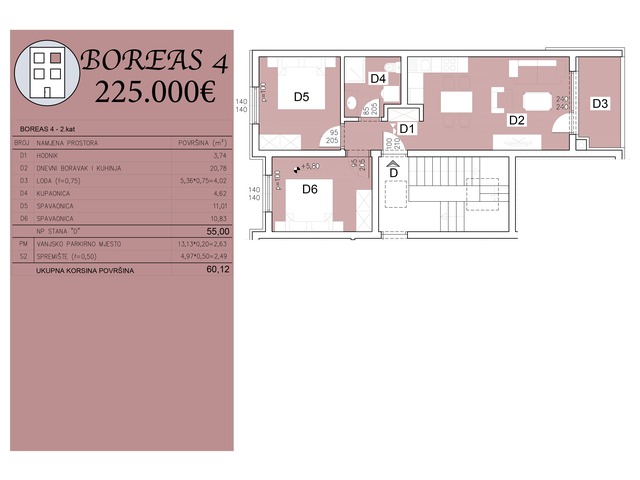 Šijana Gate Residence - BOREAS 4 Šijana Gate Residence - BOREAS 4