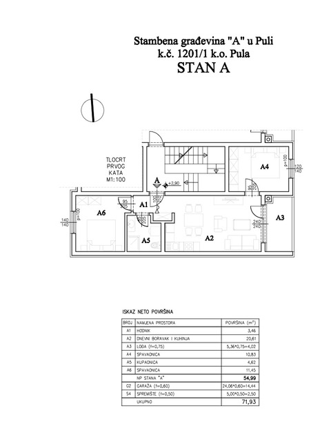 Šijana Gate Residence - Stan A