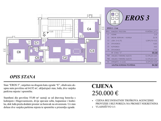Šijana Gate Residence - EROS 3 Šijana Gate Residence - EROS 3