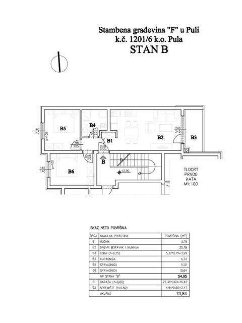 Šijana Gate Residence - Stan B
