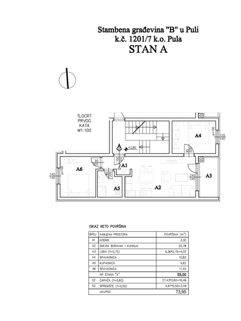 Šijana Gate Residence - Stan A