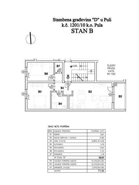 Šijana Gate Residence - Stan B