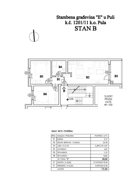 Šijana Gate Residence - Stan B