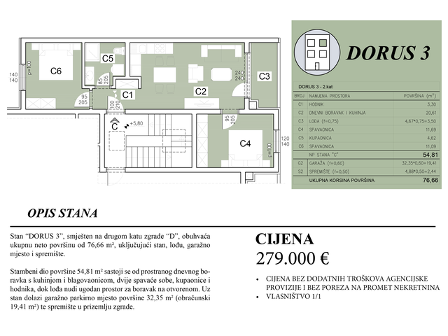 Šijana Gate Residence - DORUS 3 Šijana Gate Residence - DORUS 3