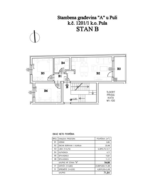 Šijana Gate Residence - Stan B