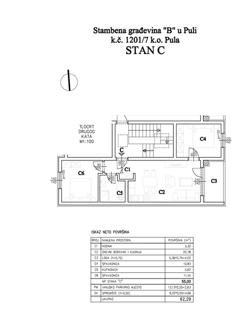 Šijana Gate Residence - Stan C
